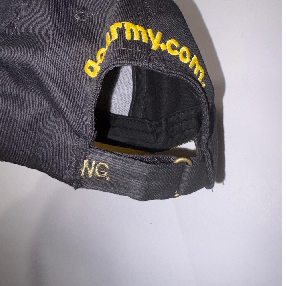 2 US Army Hats Retired Snapback and Modern Star Logo Strapback Made in USA - Picture 6 of 7